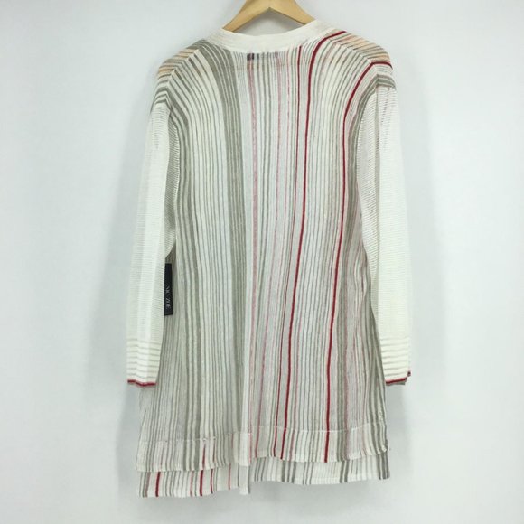 Nic + Zoe Festival Open-Front Knit Cardigan - Picture 5 of 9